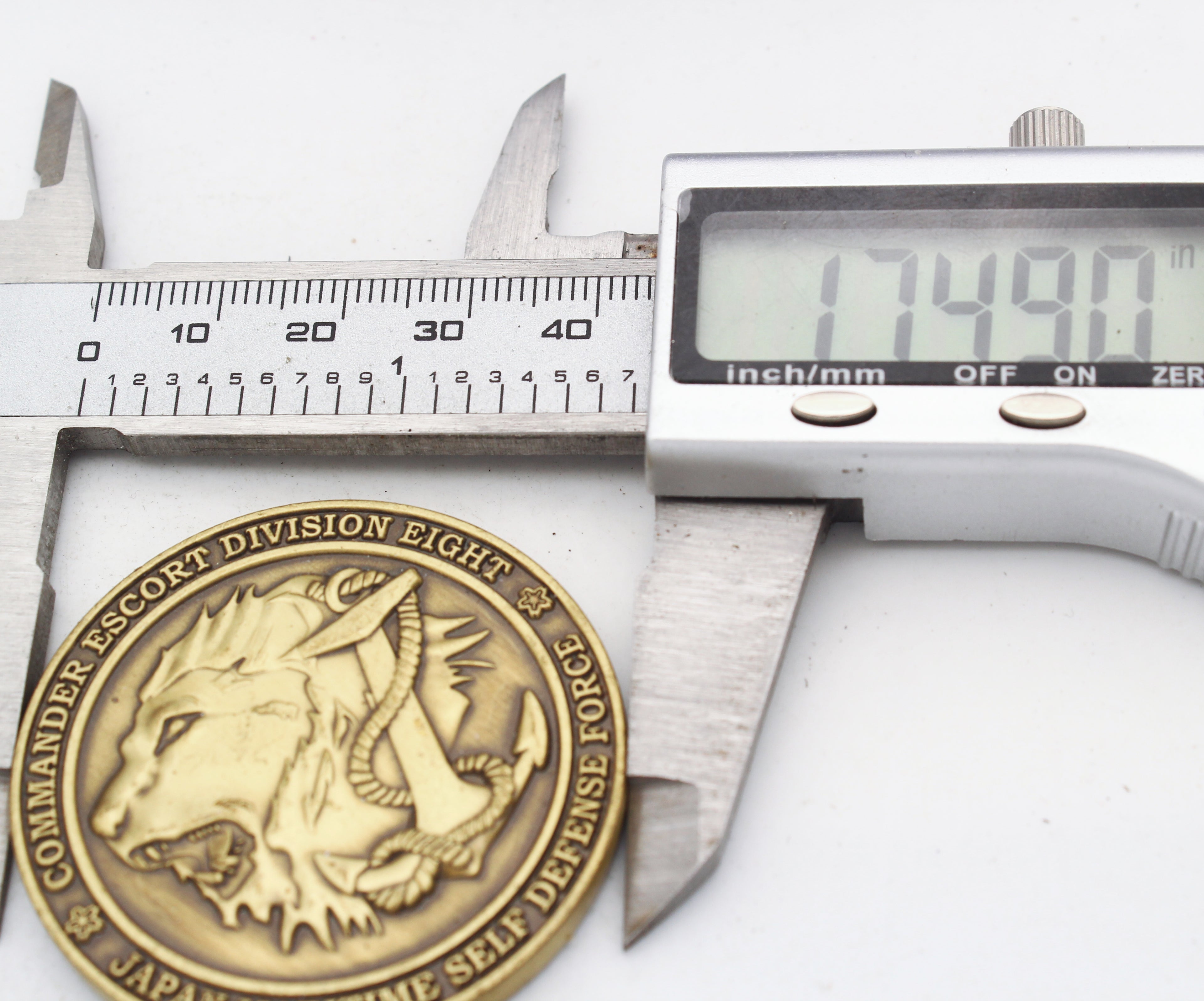 JMSDF Commander Escort Division 8 Challenge Coin – Japan Maritime Self-Defense Force 1.75”