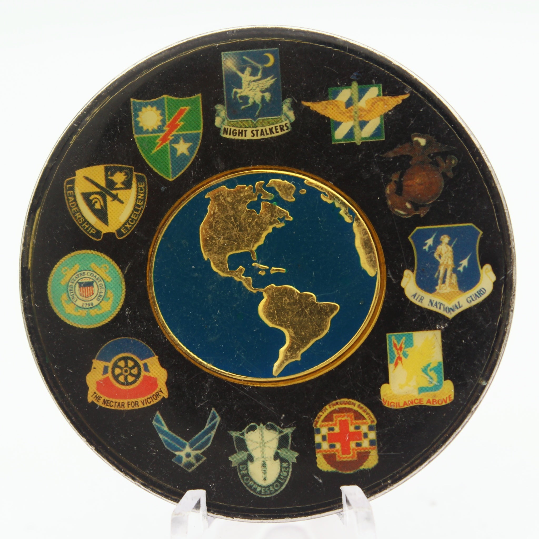 HAAF Garrison Commander Sustain Defend Support Challenge Coin 2” Pre-Owned