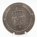 Norwegian Army Command Sergeant Major Challenge Coin 1.75 Inch Copper Pre-Owned