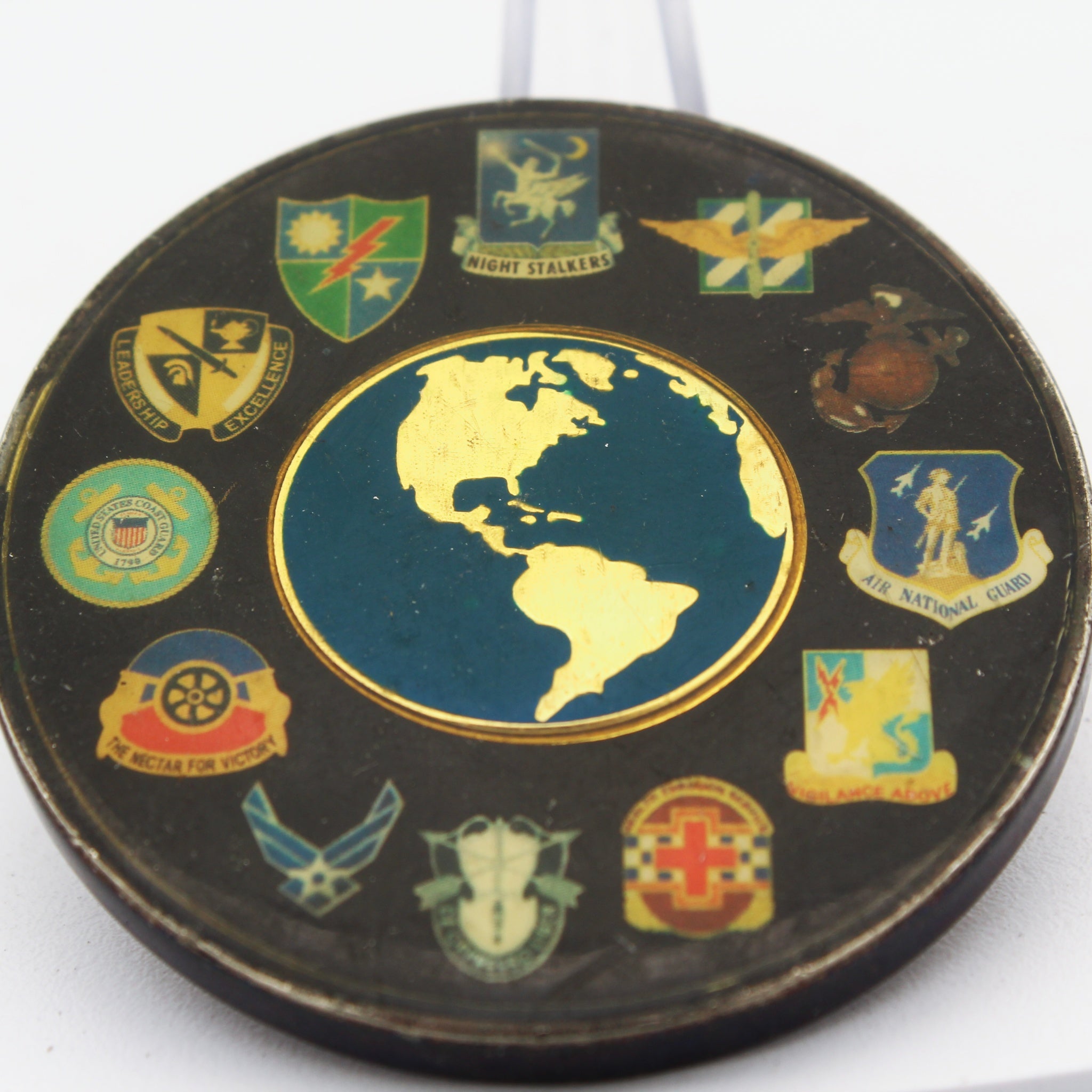 HAAF Garrison Commander Sustain Defend Support Challenge Coin 2” Pre-Owned