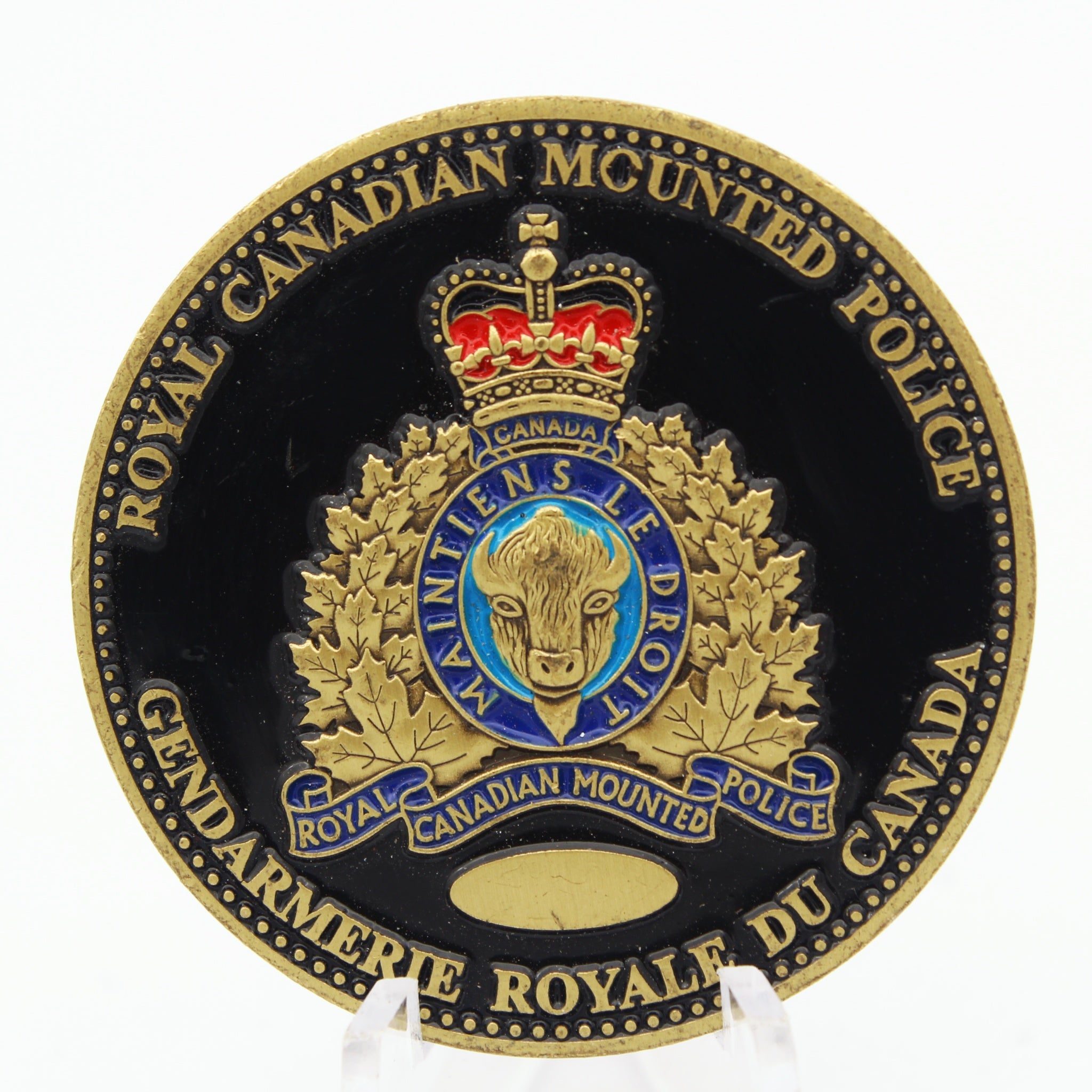 RCMP Canadian Air Carrier Protective Program CACPP Challenge Coin “Basic 54” 1.75” Pre-owned