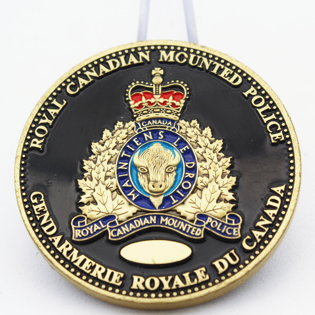 RCMP Canadian Air Carrier Protective Program CACPP Challenge Coin “Basic 54” 1.75” Pre-owned
