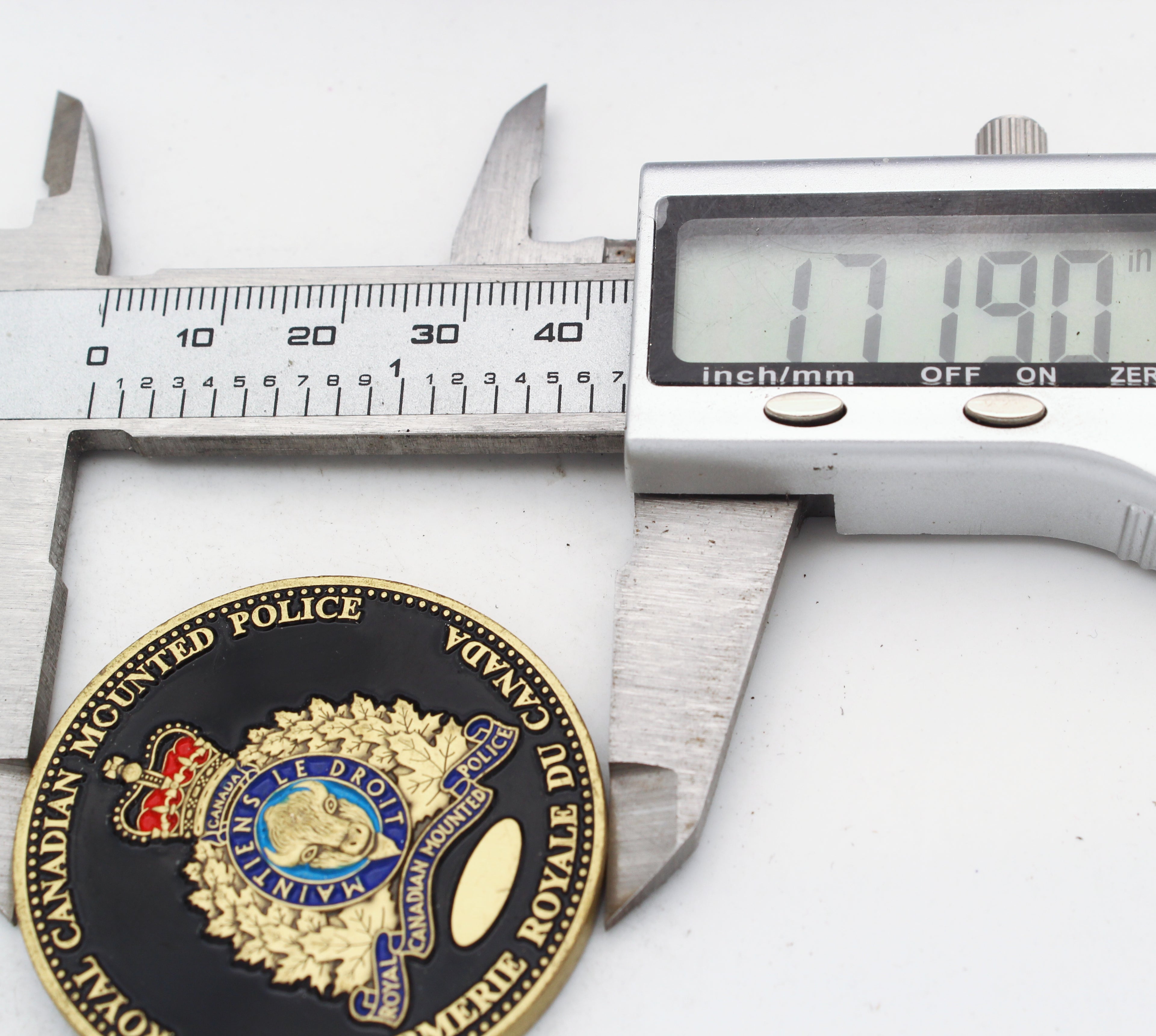 RCMP Canadian Air Carrier Protective Program CACPP Challenge Coin “Basic 54” 1.75” Pre-owned