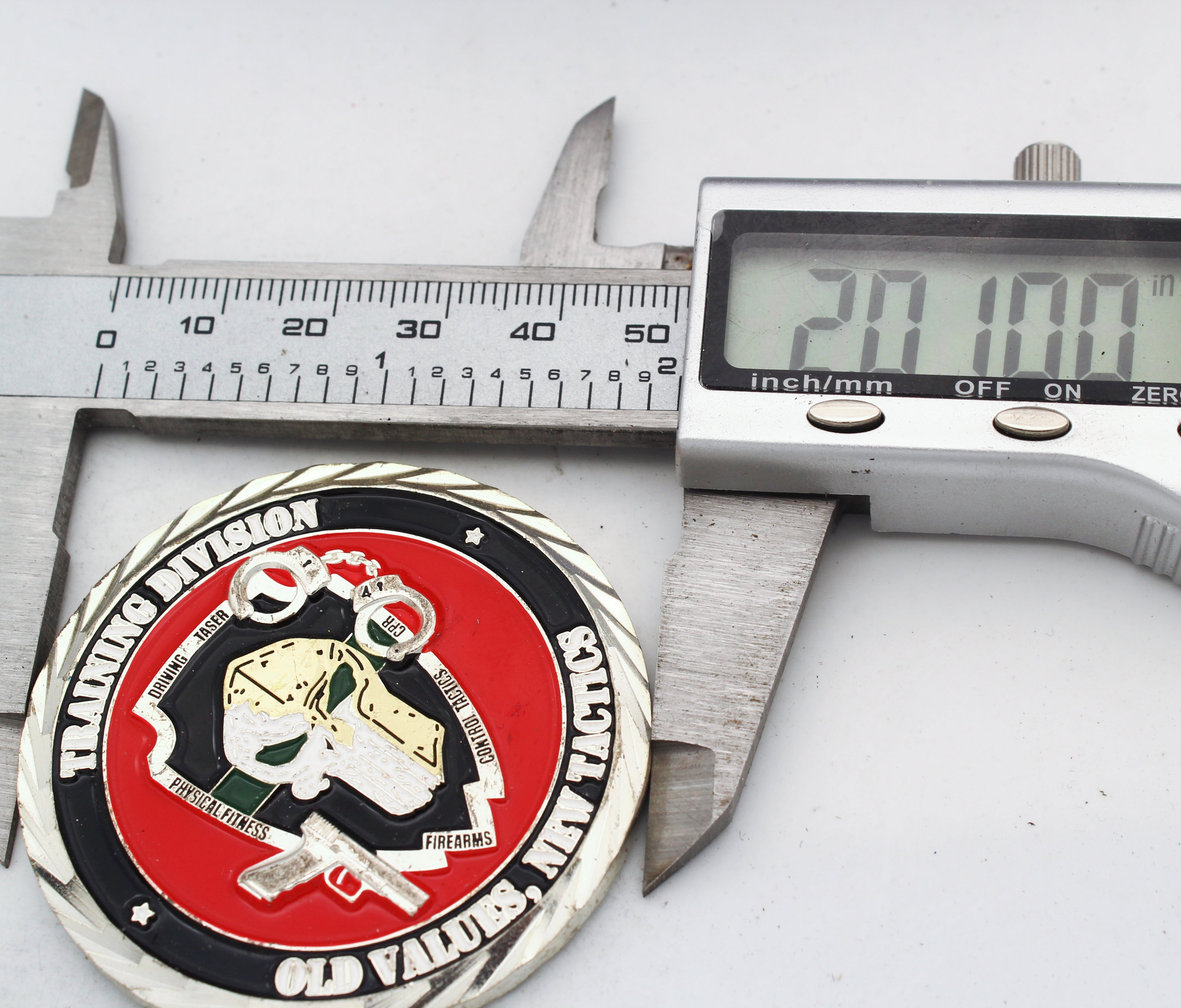 Hillsborough County Sheriff Training Division Challenge Coin 2.0” Copper Pre-Owned