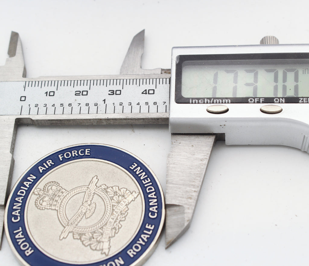 Royal Canadian Air Force 100th Anniversary Challenge Coin 1924–2024 RCAF 1.75” Pre-owned
