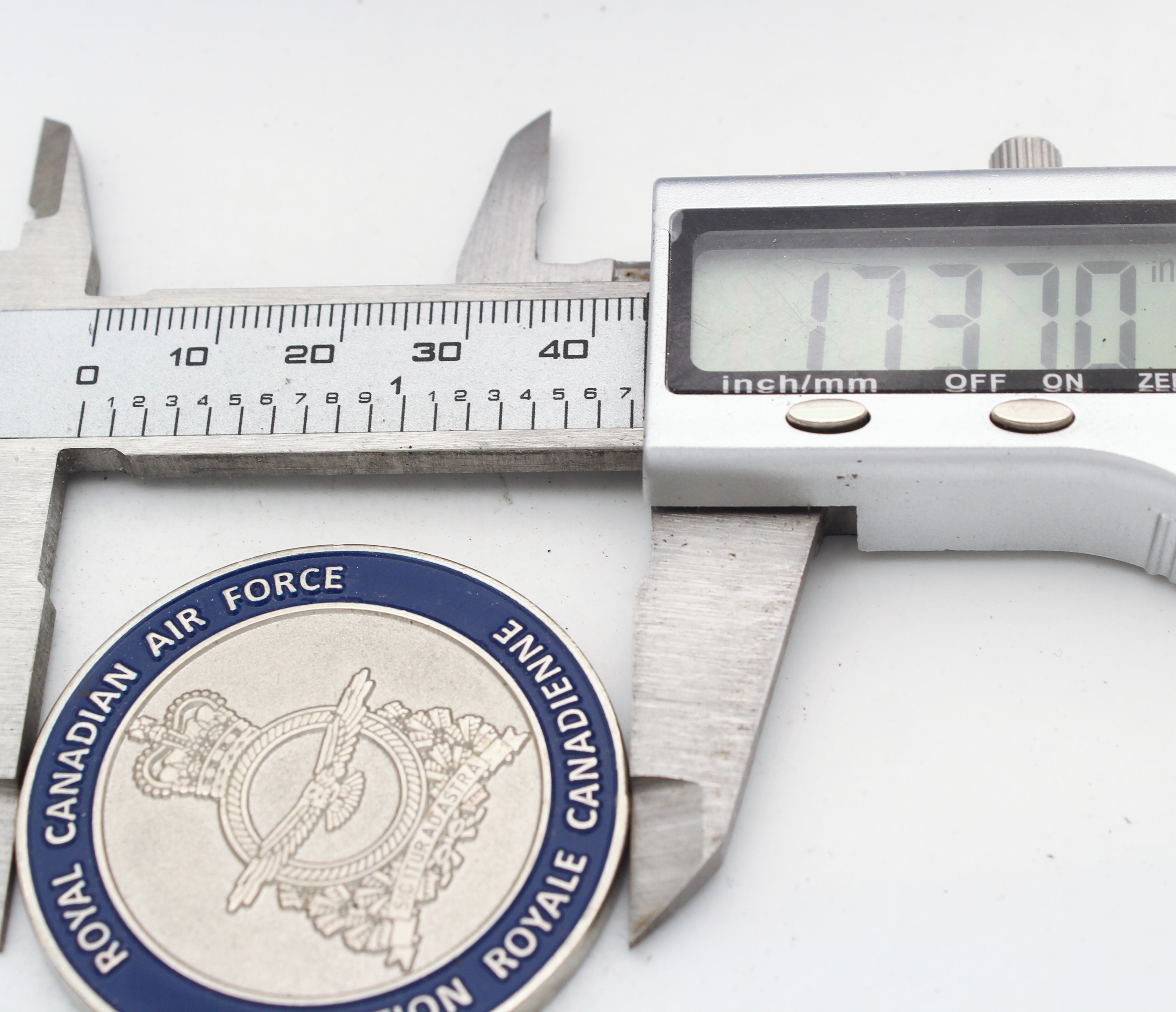 Royal Canadian Air Force 100th Anniversary Challenge Coin 1924–2024 RCAF 1.75” Pre-owned