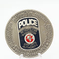 Metropolitan Washington Airports Authority Police Special Olympics Challenge Coin 1.75" Copper Used