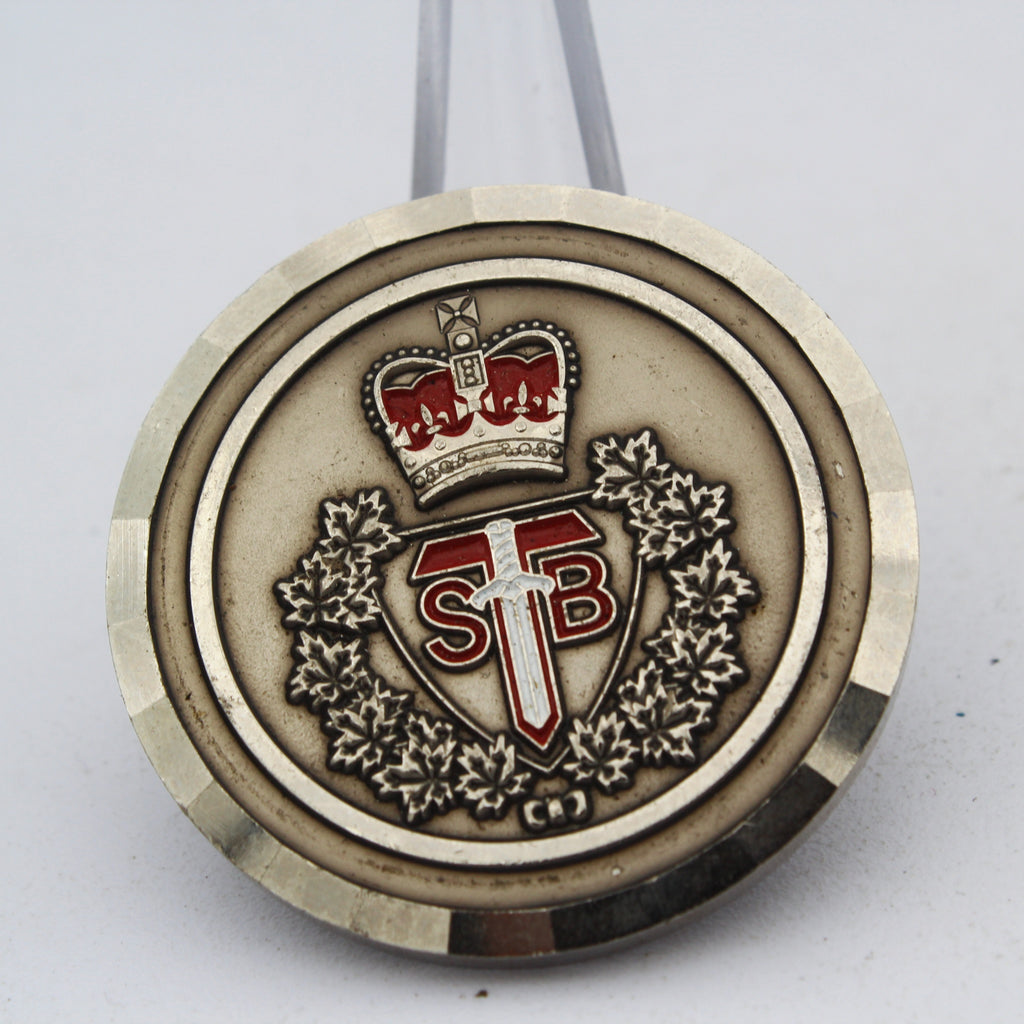 STB CID Oculus Iustitiae Justice Emblem Challenge Coin 1.5" Copper Used