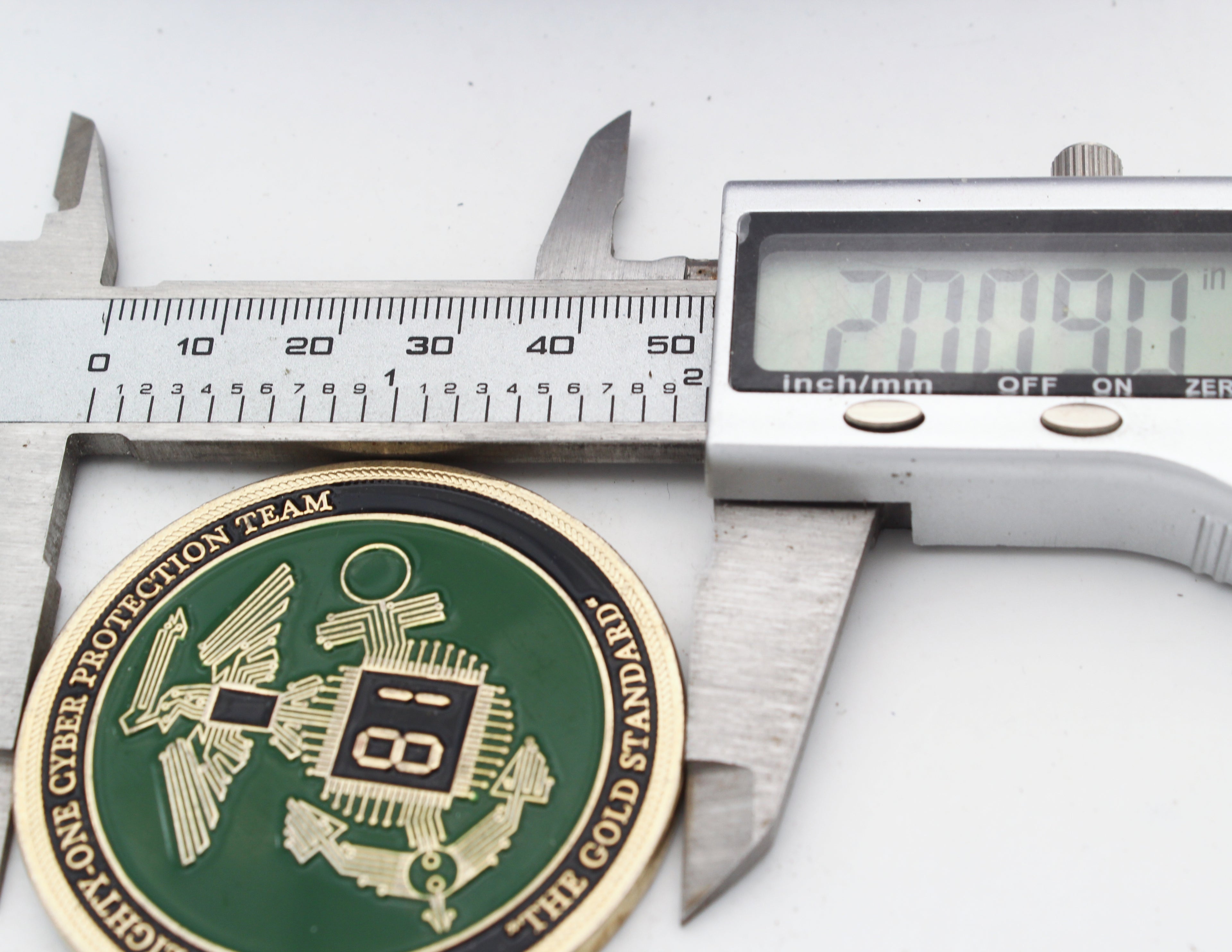High One Cyber Protection Team Challenge Coin Cyber Security Military Collectible