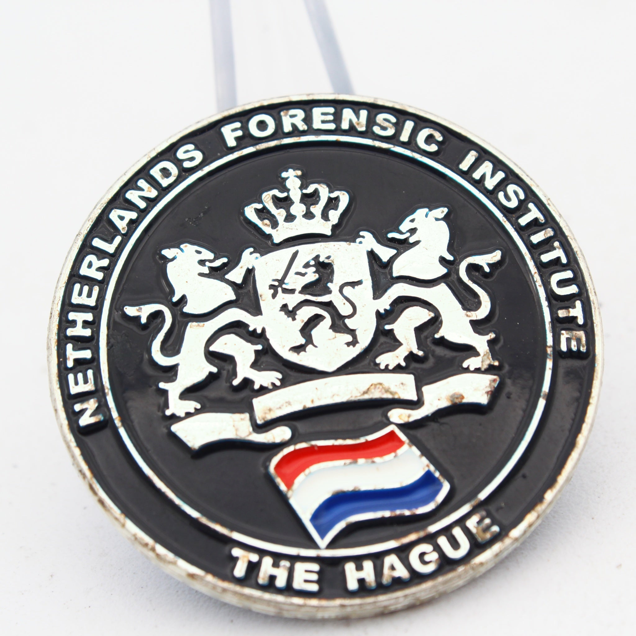Netherlands Forensic Institute Challenge Coin NFI Digital & Biometric Forensics Pre-owned
