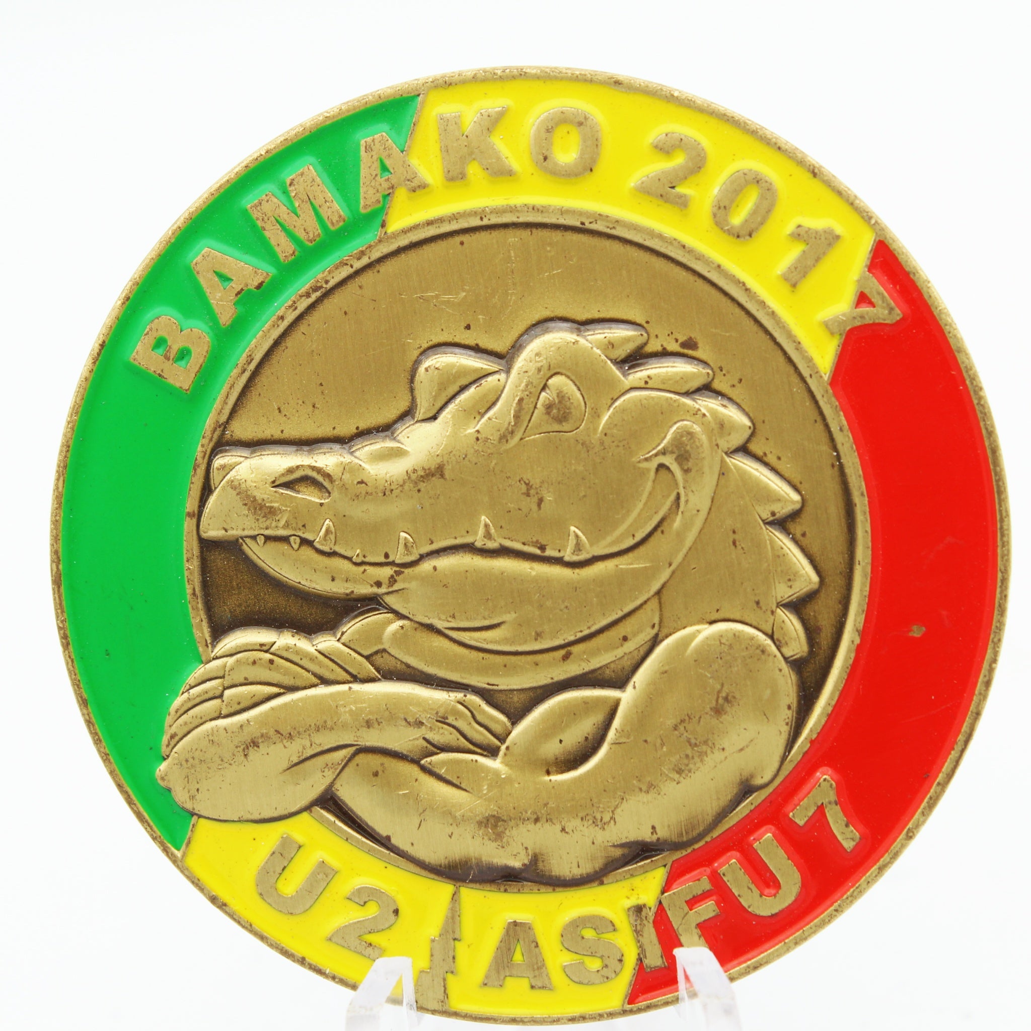 MINUSMA Bamako 2017 U2 ASIFU Challenge Coin 2 Inch Brass Pre-owned