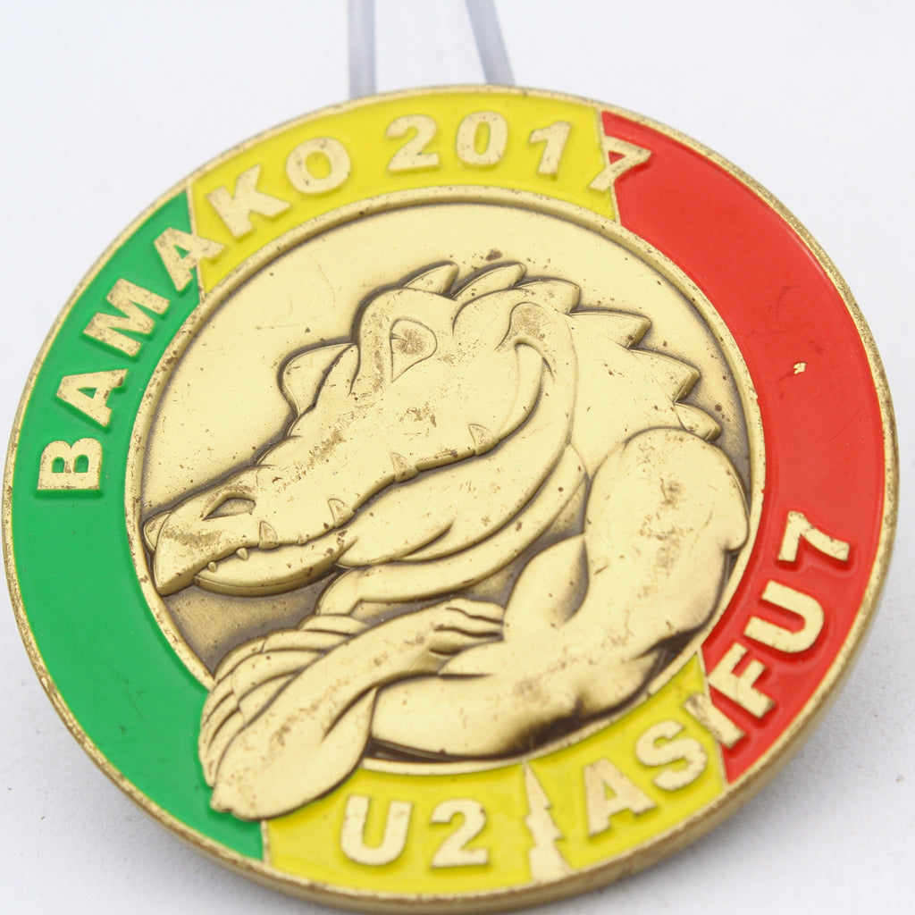 MINUSMA Bamako 2017 U2 ASIFU Challenge Coin 2 Inch Brass Pre-owned