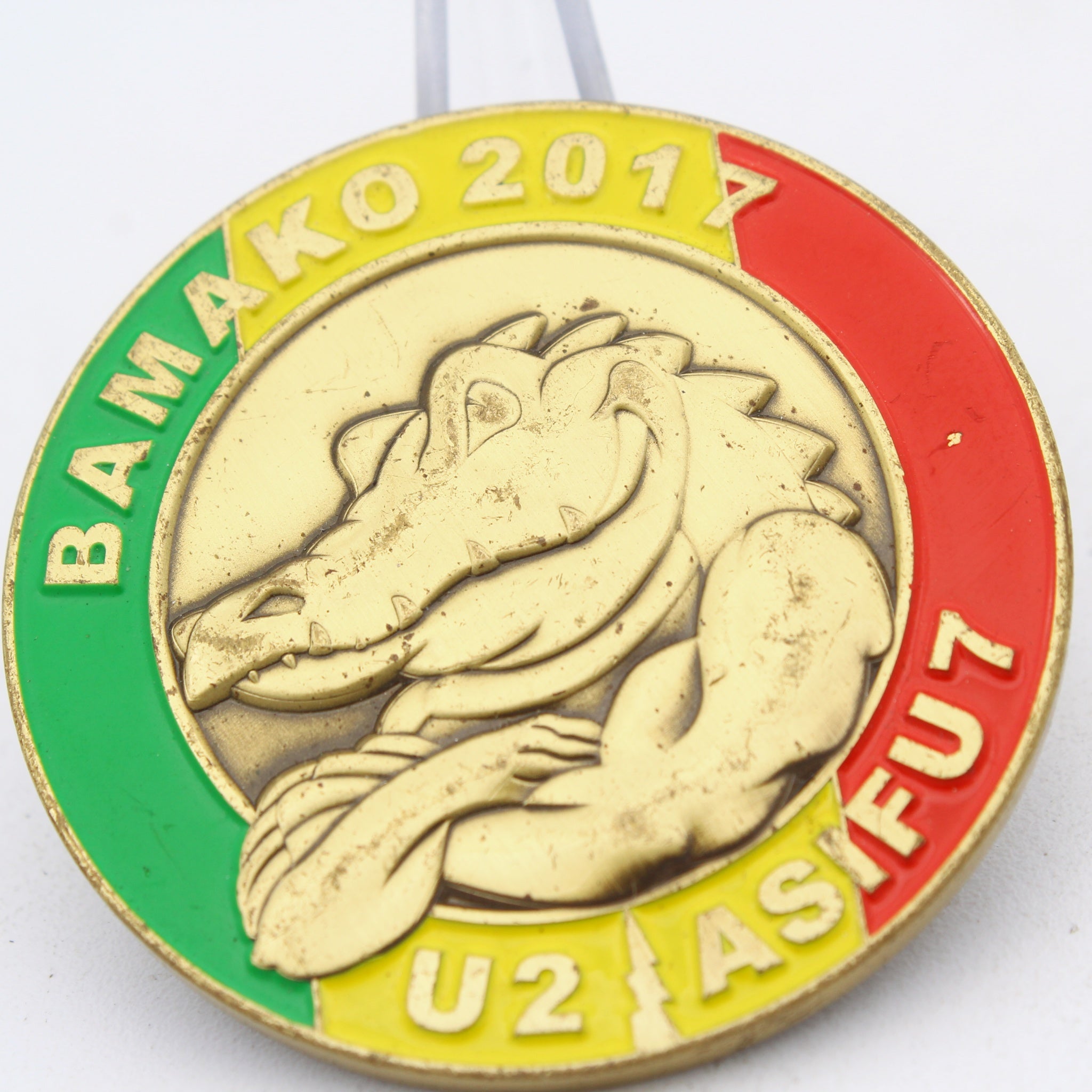 MINUSMA Bamako 2017 U2 ASIFU Challenge Coin 2 Inch Brass Pre-owned