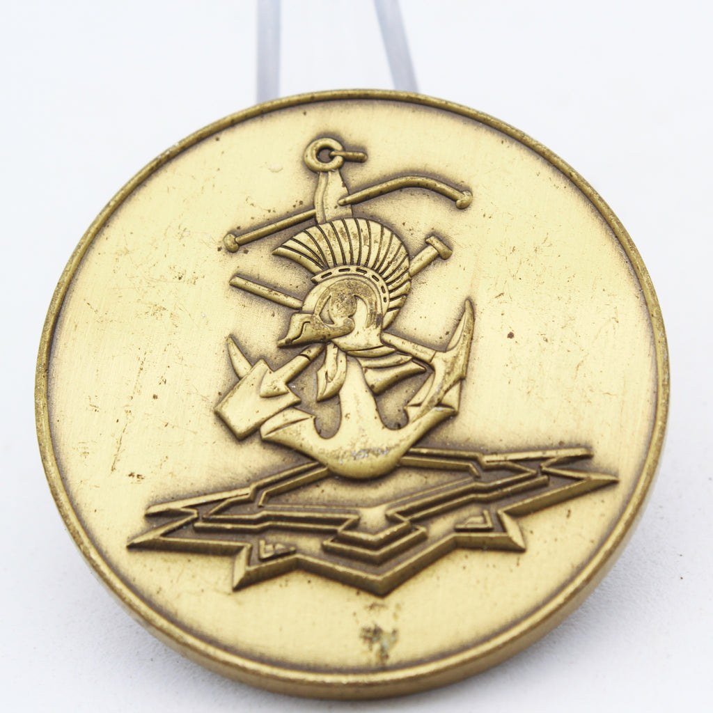 Dutch Verbonden Door Kameraadschap VOG Challenge Coin 1.5" Brass Collectible Pre-owned