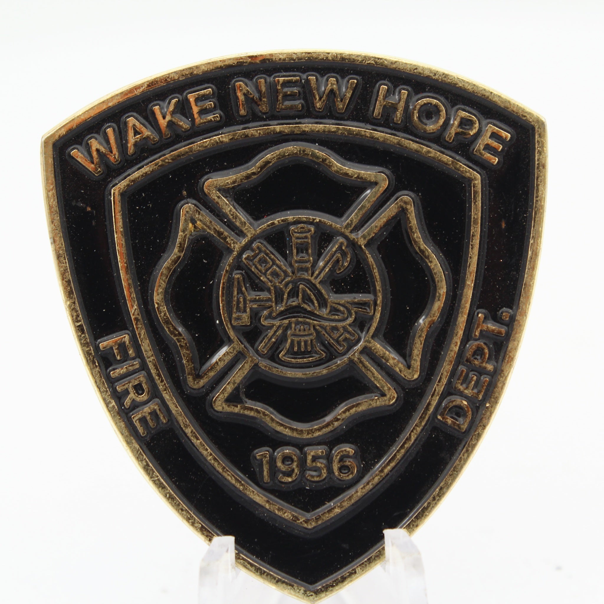 Wake New Hope Fire Dept 1956 ISO Class 2 Challenge Coin 2 Inch Firefighter Collectible Pre-owned
