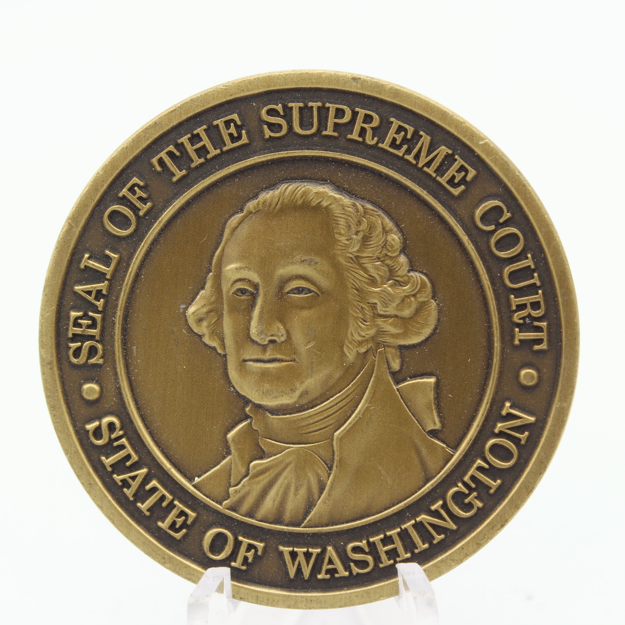 Washington State Supreme Court Temple of Justice Olympia Challenge Coin 1.75"