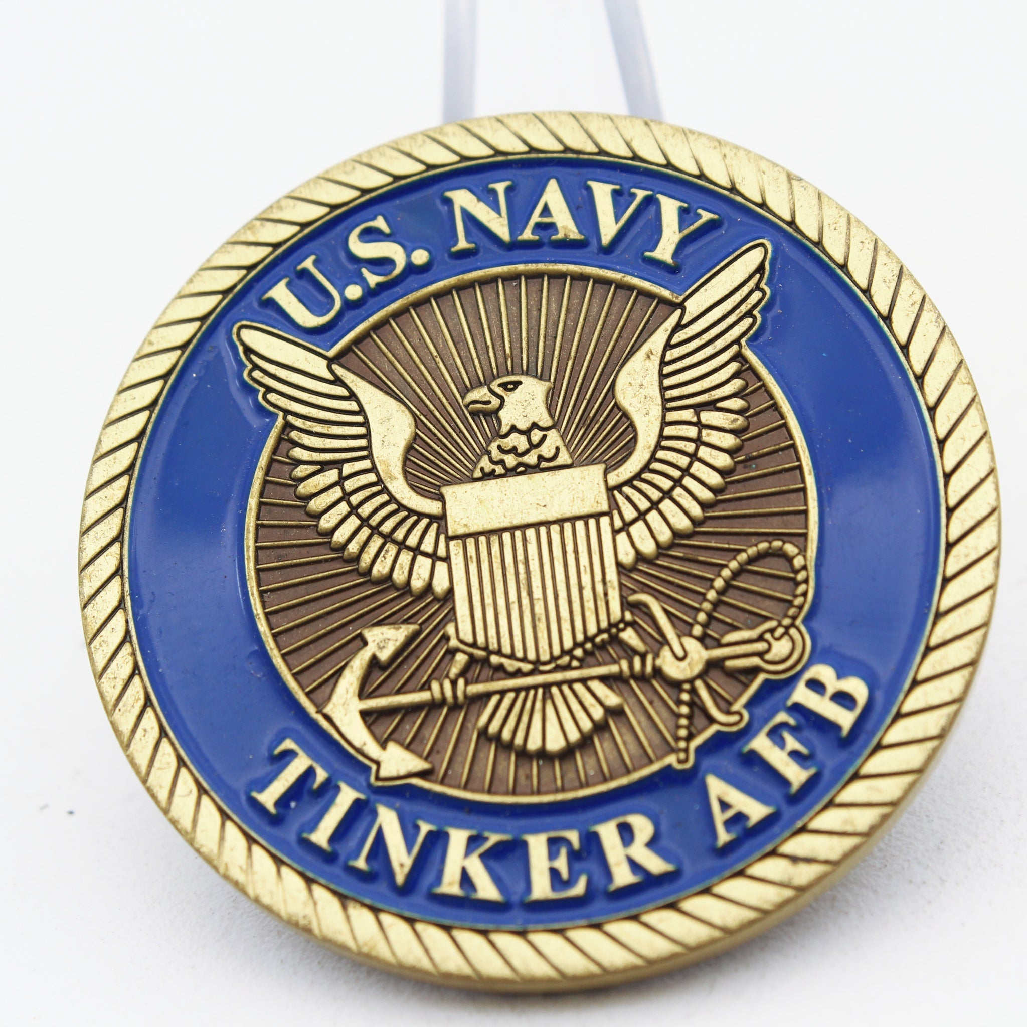 U.S. Navy E-6B Mercury Challenge Coin 1.6 Inch Copper Naval Aviation Collectible