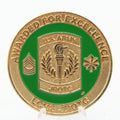 U.S. Army JROTC LCHS Red Devils Awarded for Excellence Challenge Coin 1.75" pre-owned