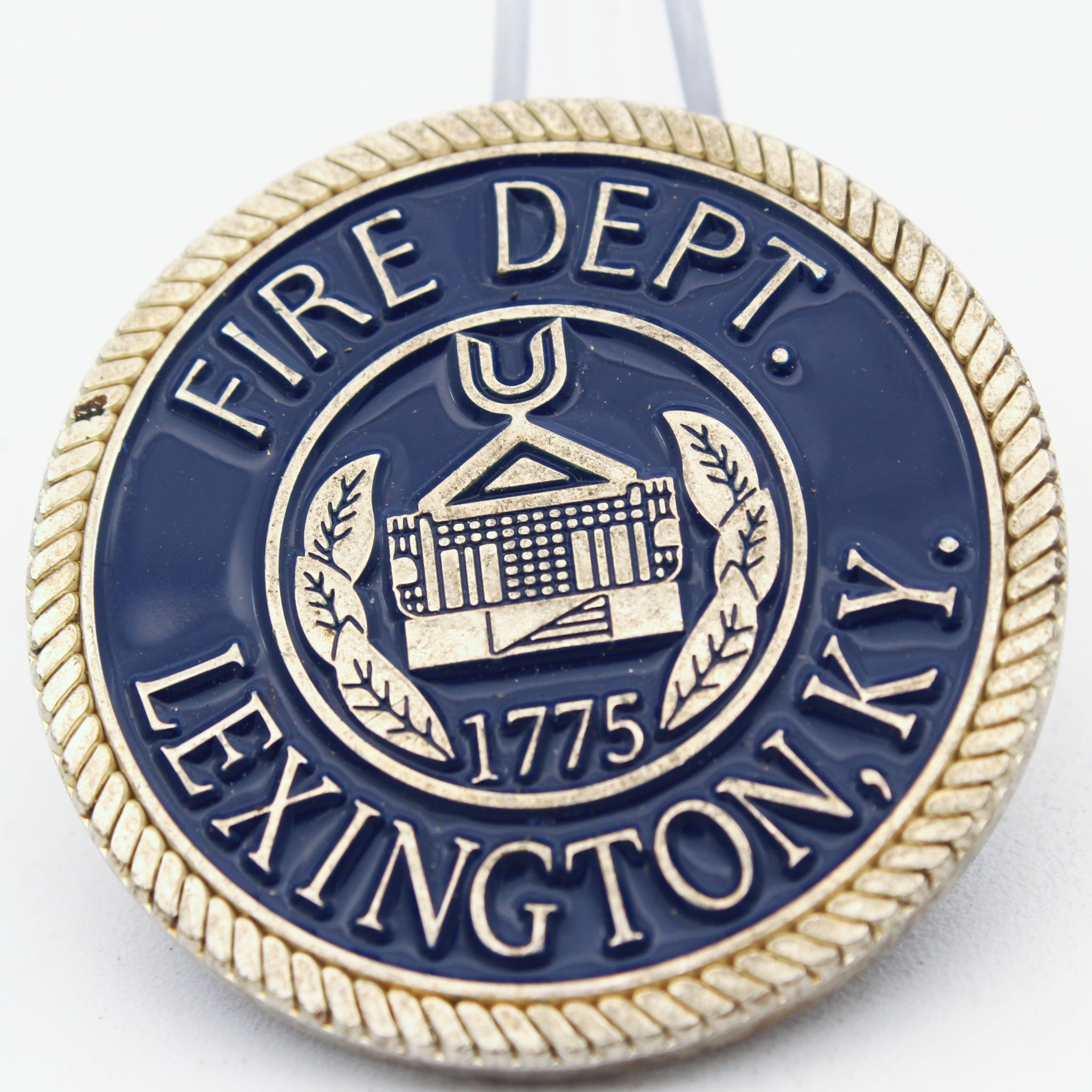 Lexington KY Fire Department Awards Banquet Challenge Coin 1.75 Inch Pre-owned
