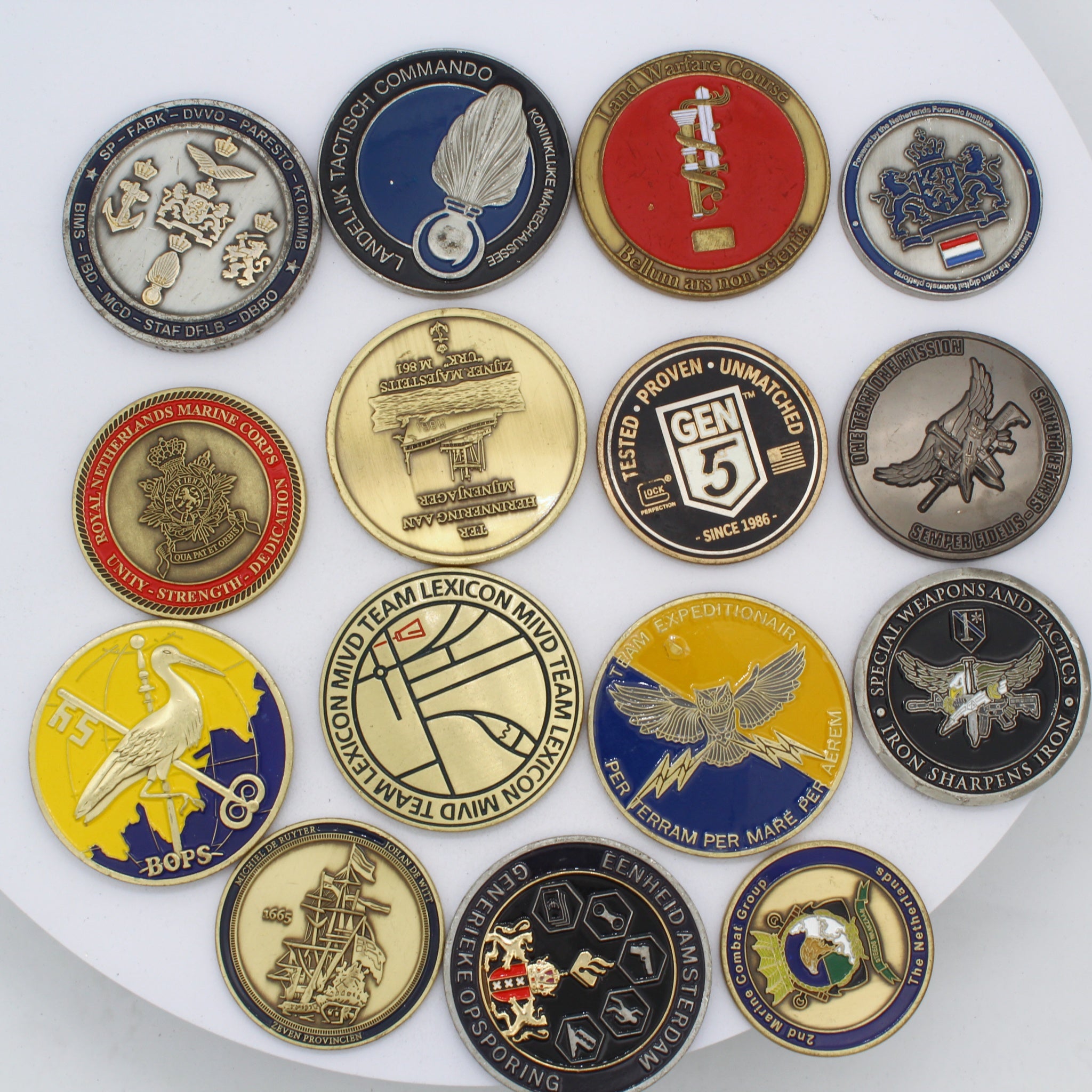 15pcs challenge coins Private