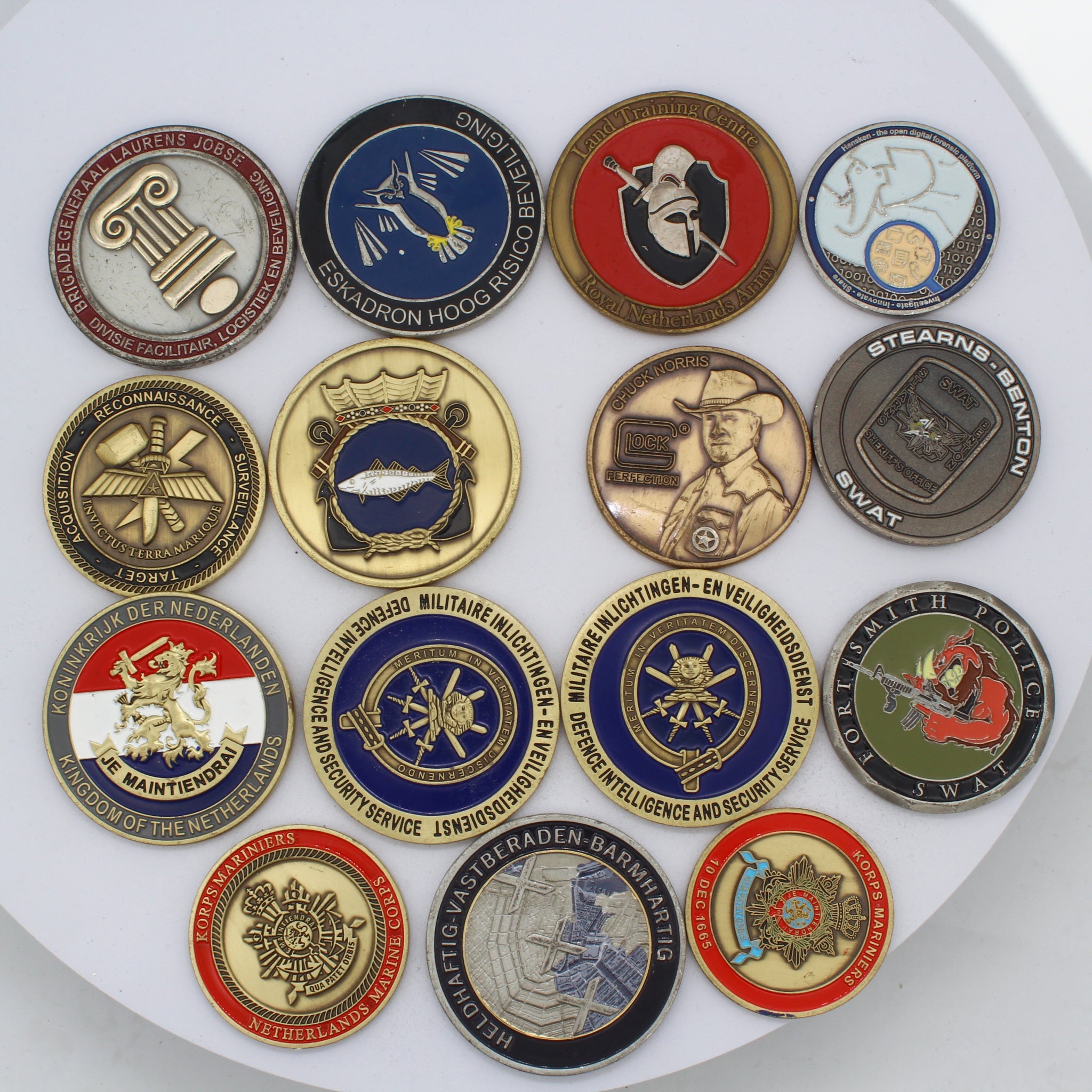 15pcs challenge coins Private