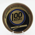 Northrop Grumman Advanced Mission Programs 100 AESAs Silverstone 2018 Challenge Coin 2.0" Copper Pre-Owned