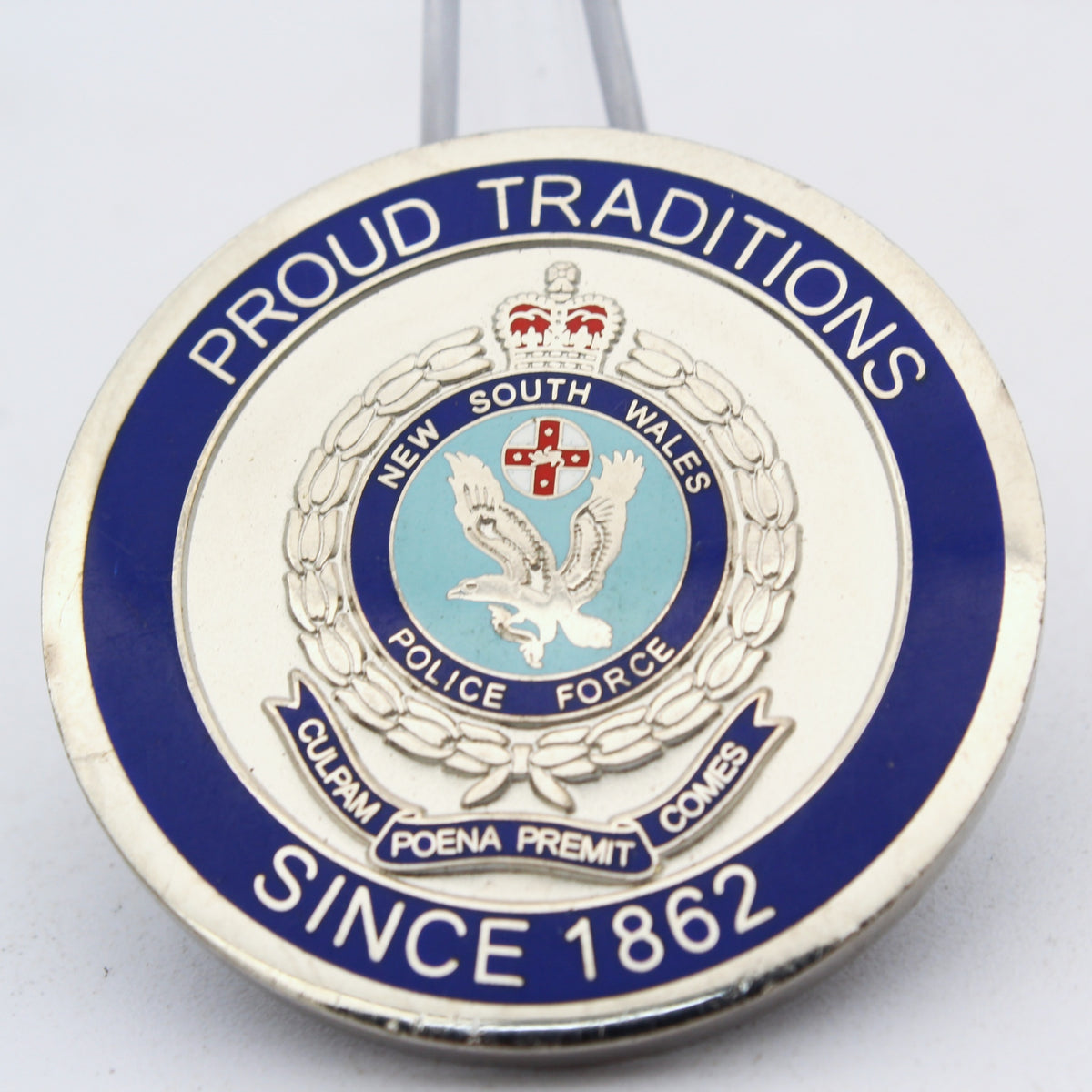 NSW Police Force Mt Druitt Police Area Command Challenge Coin 1.65" Copper Pre-Owned