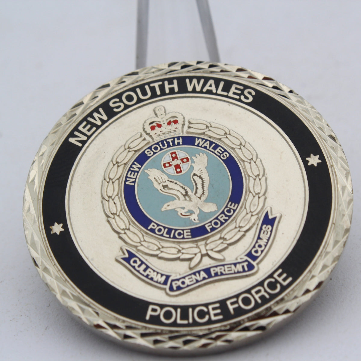 NSW Police Force North Shore Police Area Command Luna Park Challenge Coin 1.65" Copper Pre-Owned
