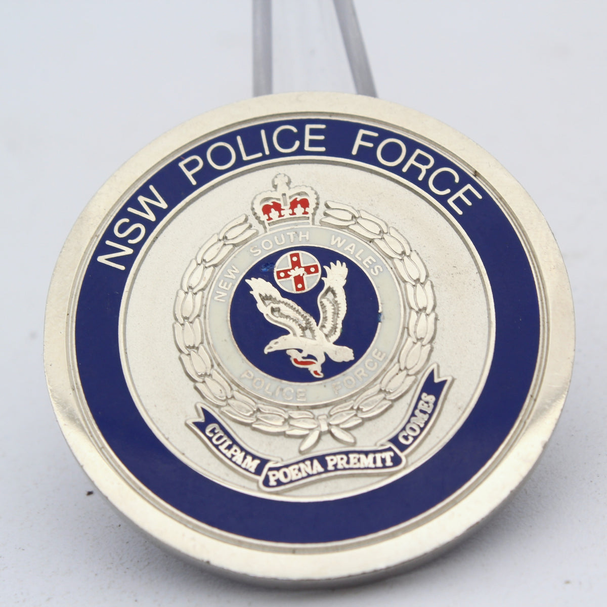 NSW Police Force Aboriginal Community Liaison Officer Program 30 Years 2016 Challenge Coin 1.65" Copper Pre-Owned
