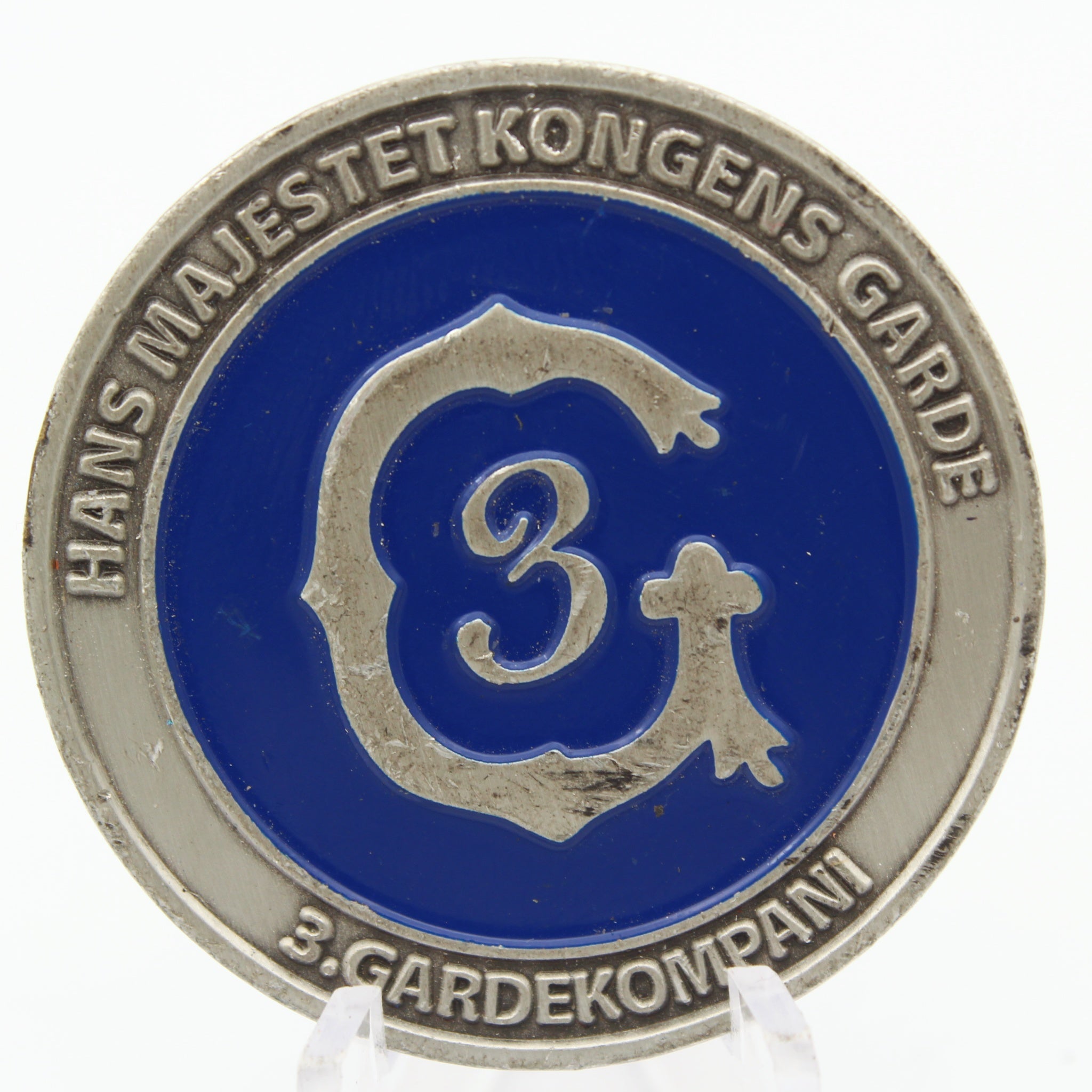 Norwegian King's Guard 3rd Guard Company Challenge Coin 1.5" Pre-owned