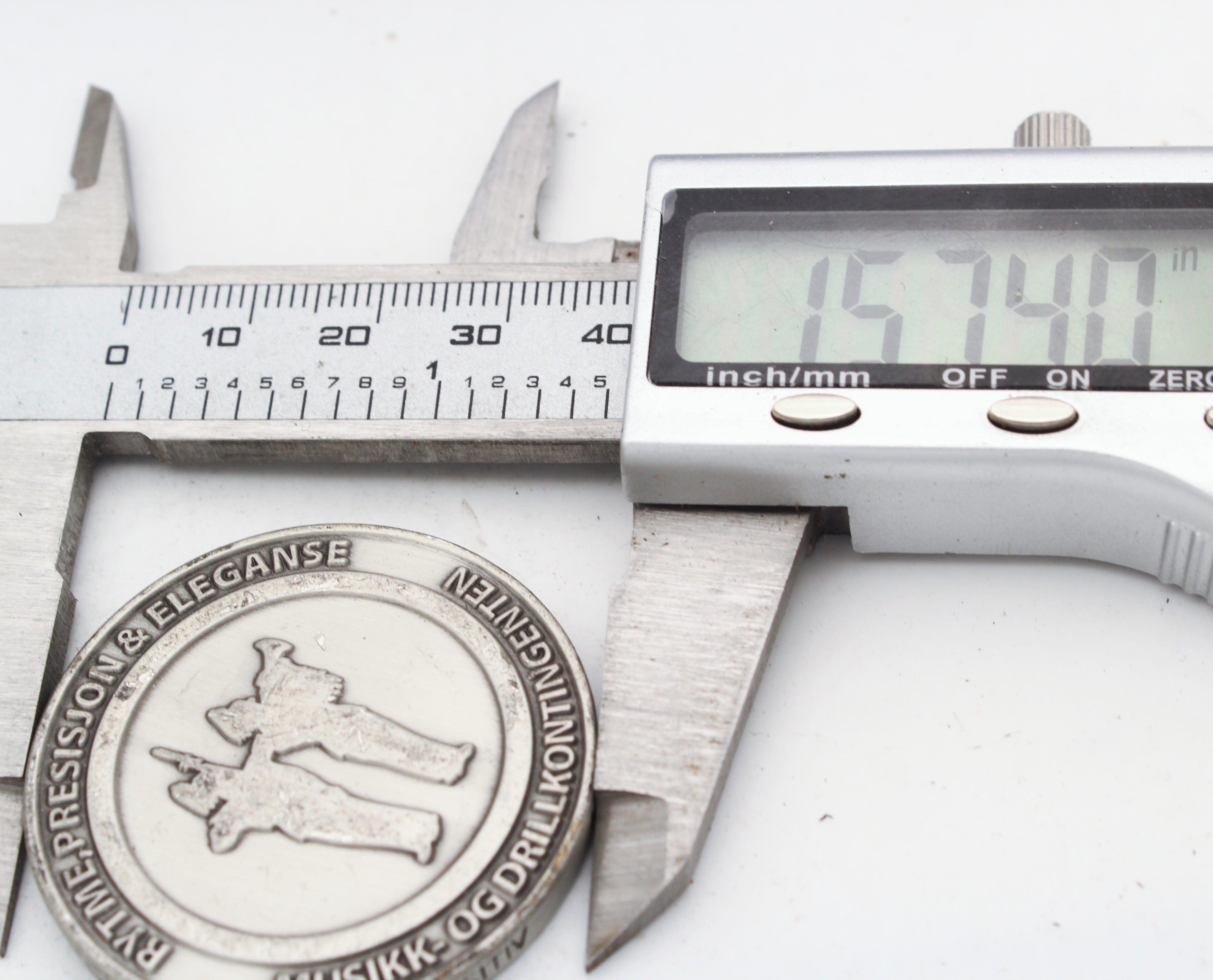 Norwegian King's Guard 3rd Guard Company Challenge Coin 1.5" Pre-owned