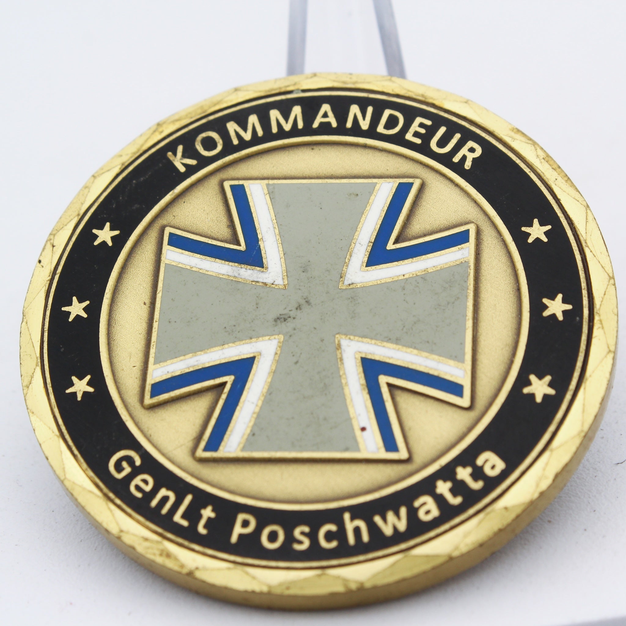 German Air Force Zentrum Luftoperationen Challenge Coin Kalkar Uedem 2inch Pre-owned