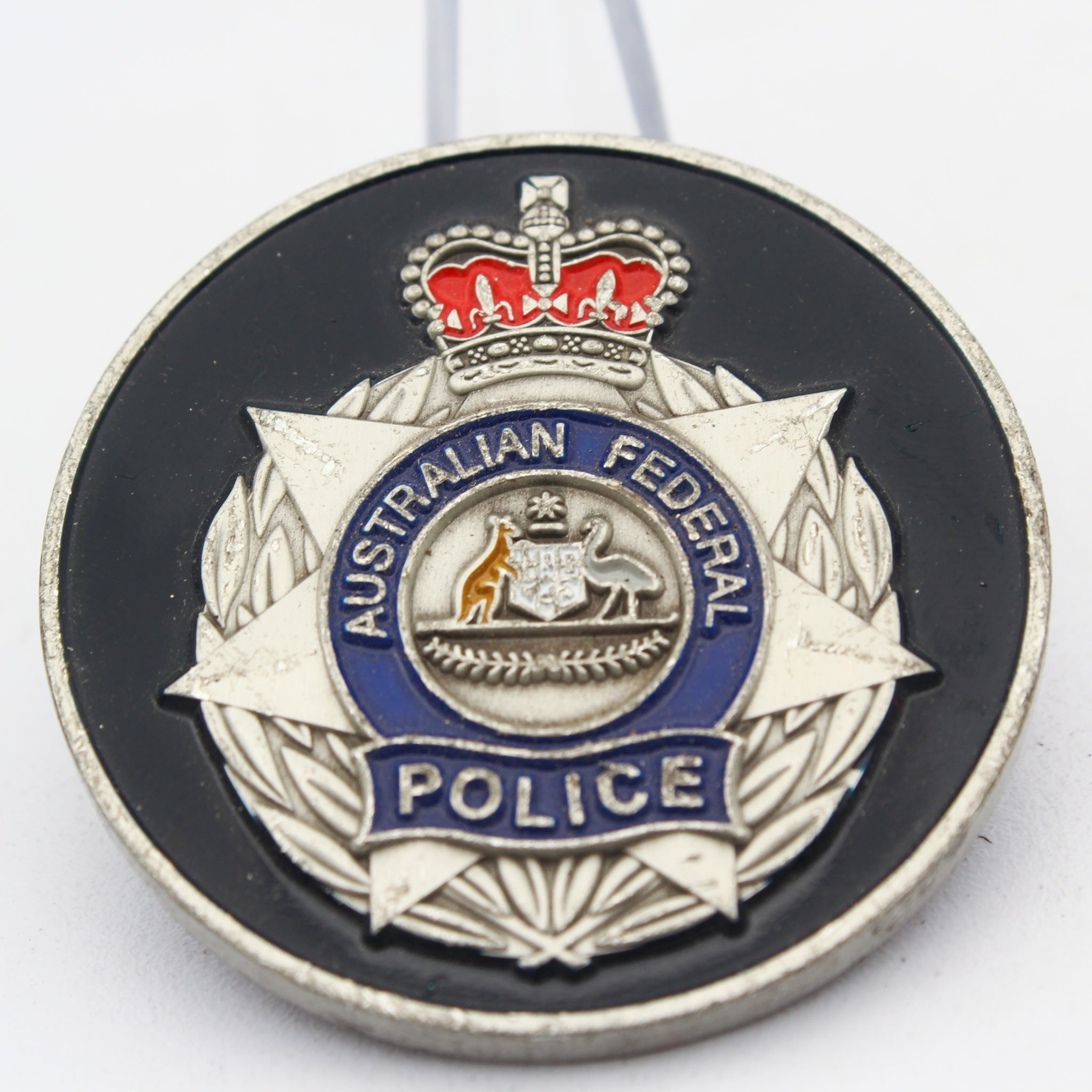 Australian Federal Police Washington DC Challenge Coin 1.75 Inch Pre-Owned Copper