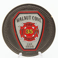 Walnut Cove Fire Rescue Fire 35 Challenge Coin North Carolina 1.75" Copper Pre-owned
