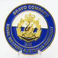 Royal Western Australia Regiment Bravo Company Bandits Challenge Coin 1.75” Zinc Alloy Collectible Pre-owned
