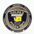 Colfax Washington Police Department Challenge Coin Honor Service Compassion 1.75