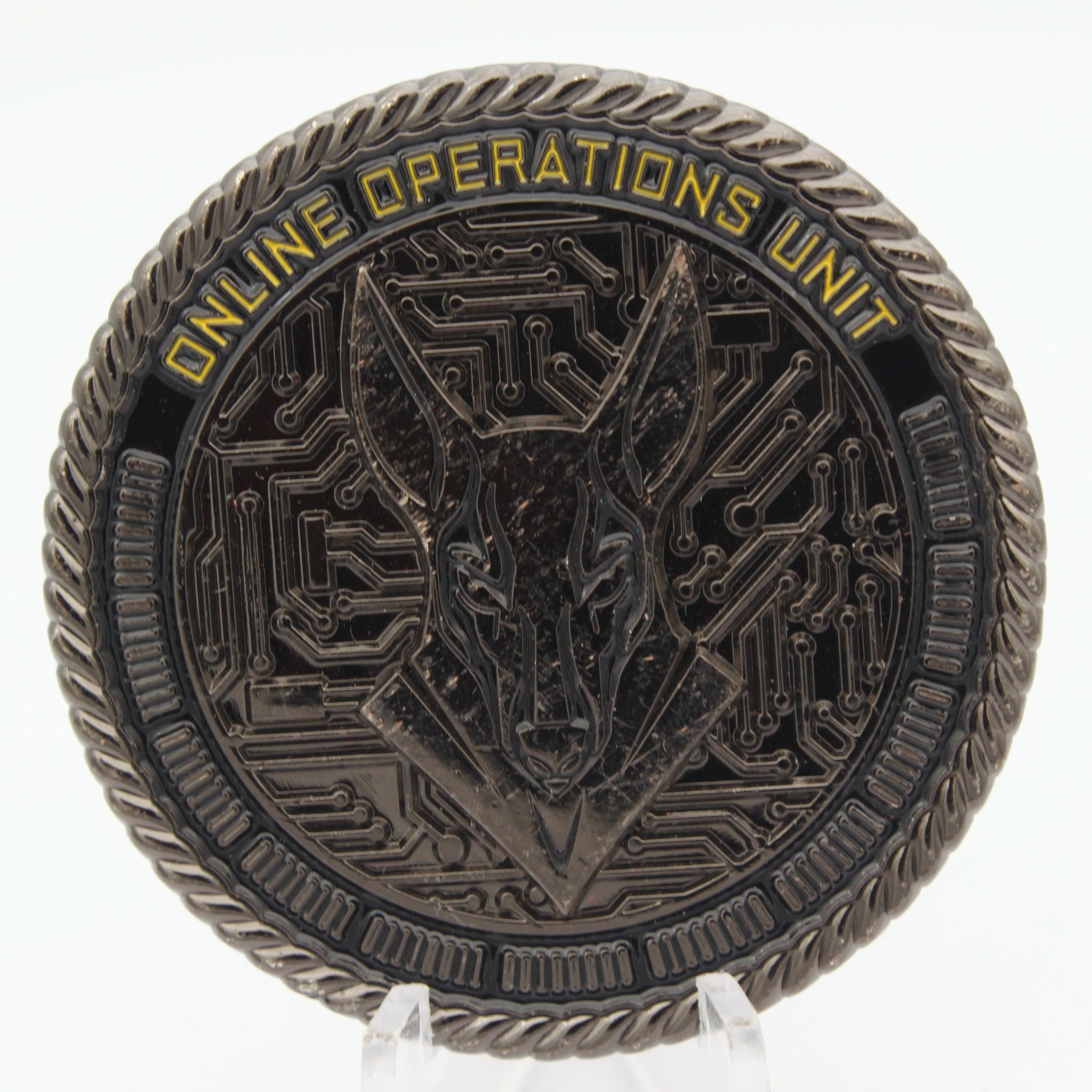 Western Australia Police Force Online Operations Unit Challenge Coin 2” Copper Collectible Pre-owned