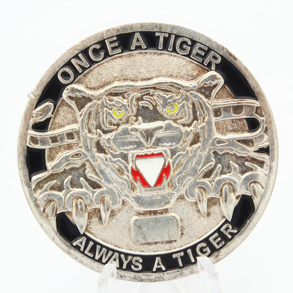 Austrian Air Force Tiger Staffel Challenge Coin 1.75 Inch Military Aviation Collectible Pre-owned