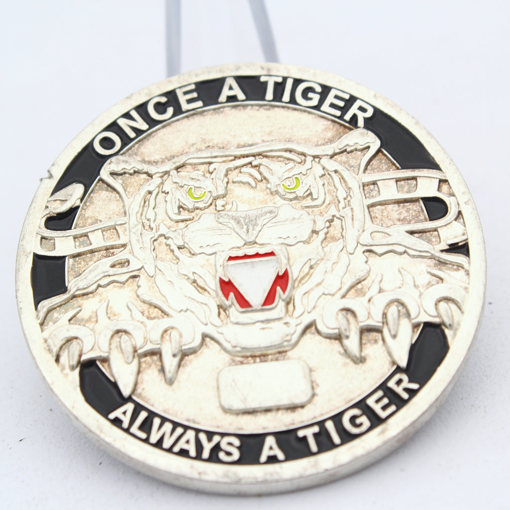 Austrian Air Force Tiger Staffel Challenge Coin 1.75 Inch Military Aviation Collectible Pre-owned