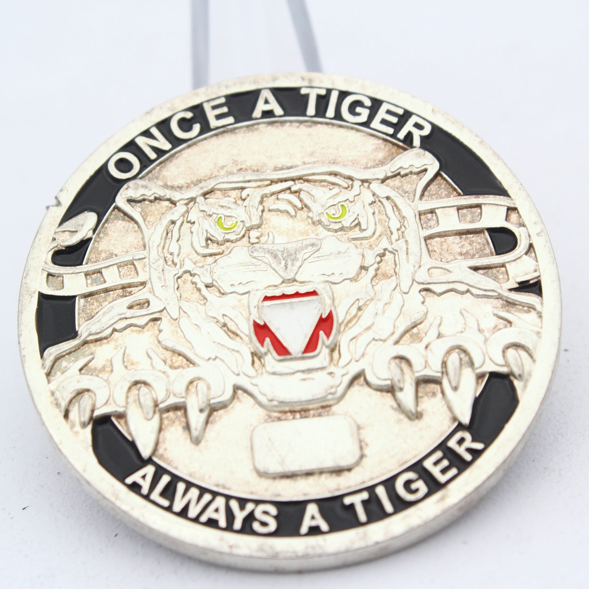 Austrian Air Force Tiger Staffel Challenge Coin 1.75 Inch Military Aviation Collectible Pre-owned