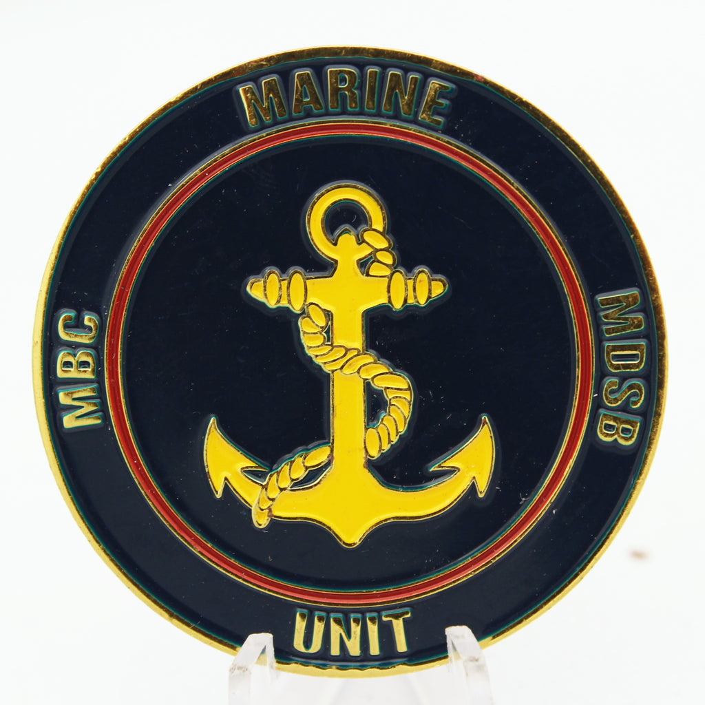 Australian Border Force Marine Unit Challenge Coin 2” Copper Collectible Pre-owned