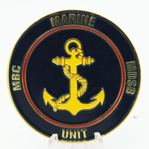 Australian Border Force Marine Unit Challenge Coin 2” Copper Collectible Pre-owned
