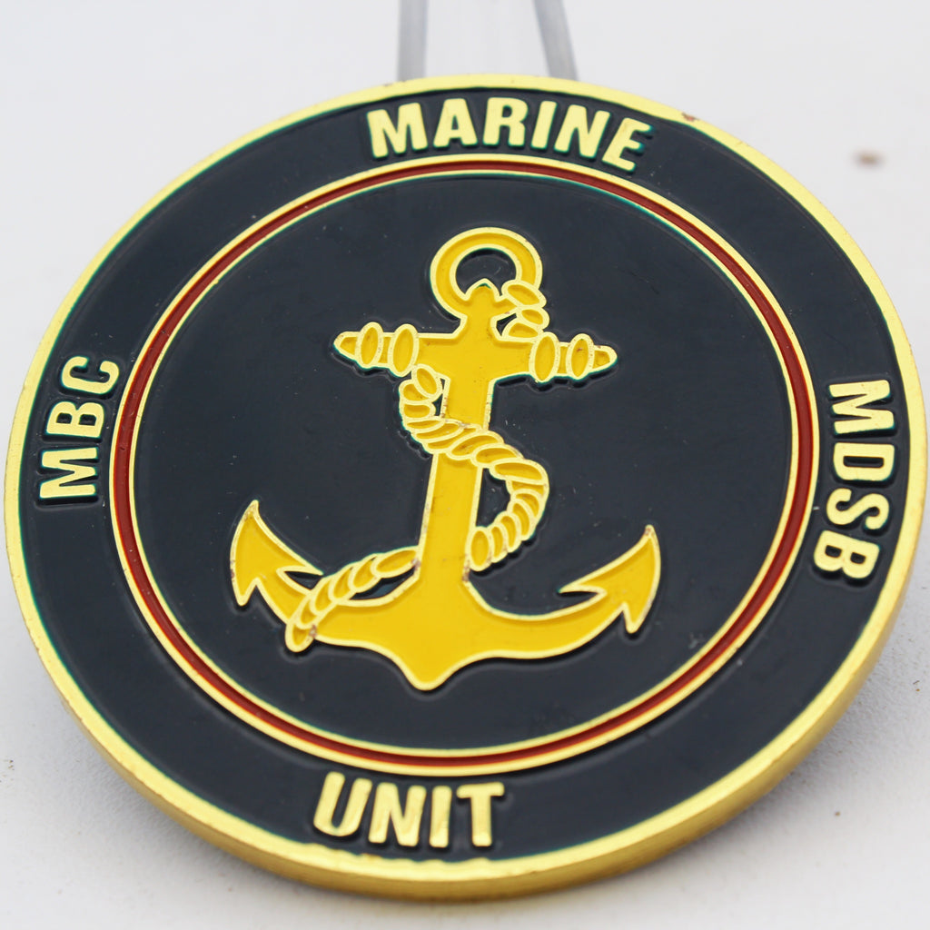 Australian Border Force Marine Unit Challenge Coin 2” Copper Collectible Pre-owned