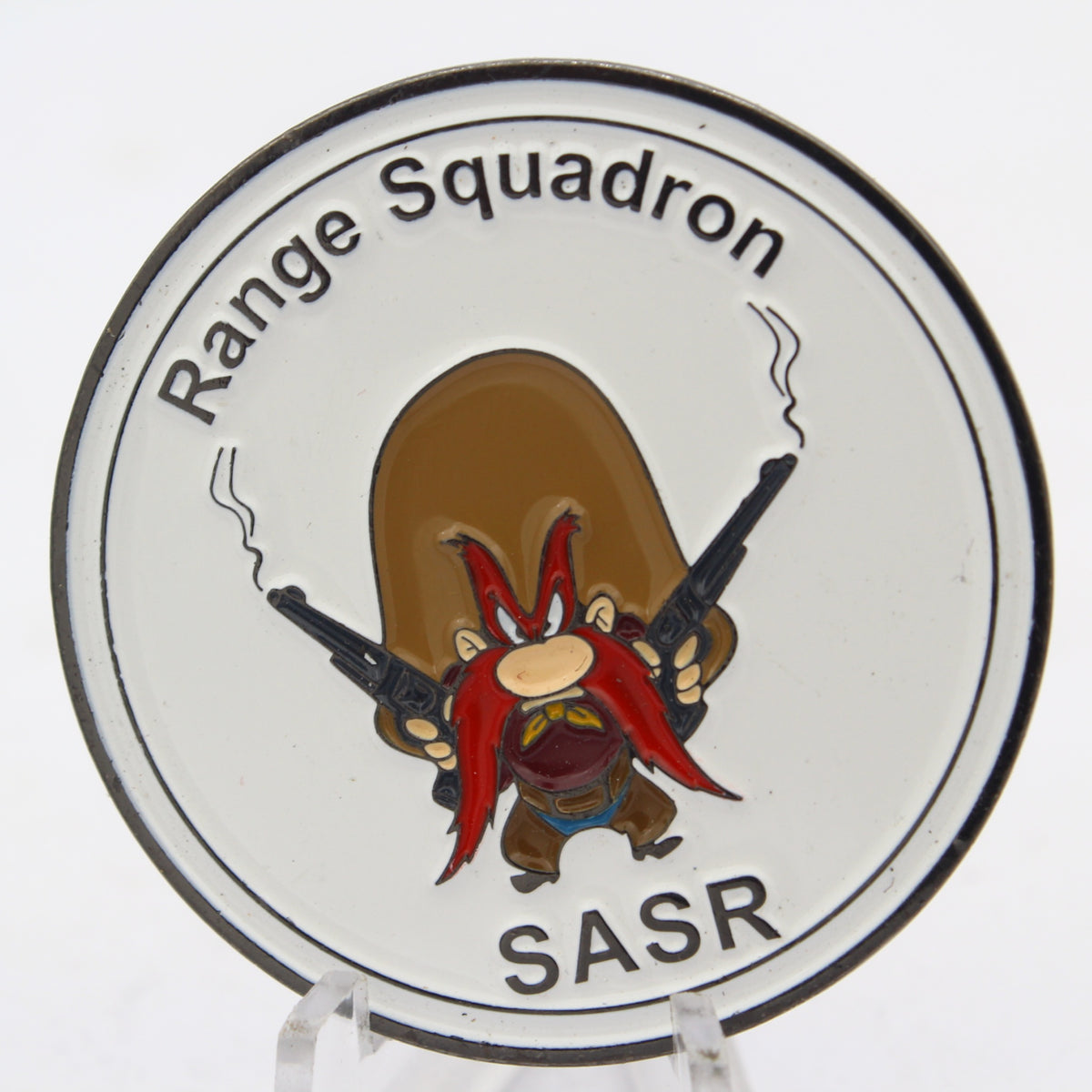 Australian SASR Range Squadron Who Dares Wins Challenge Coin 1.75" Copper Pre-Owned