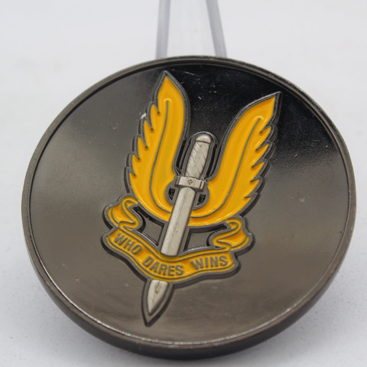 Australian SASR Range Squadron Who Dares Wins Challenge Coin 1.75" Copper Pre-Owned