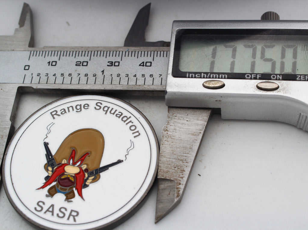 Australian SASR Range Squadron Who Dares Wins Challenge Coin 1.75" Copper Pre-Owned