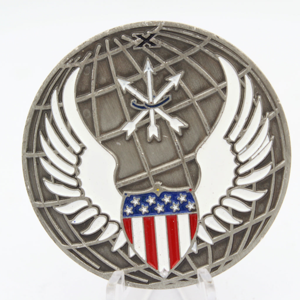 24th Special Tactics Squadron USAF Challenge Coin 2.0" Copper Pre-Owned
