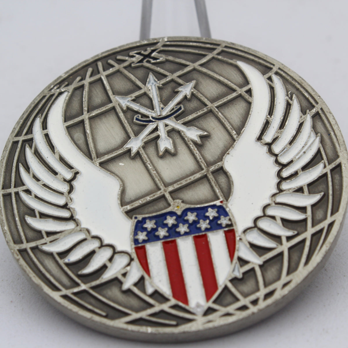 24th Special Tactics Squadron USAF Challenge Coin 2.0" Copper Pre-Owned