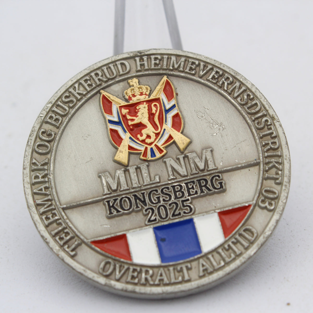 Norway HV-03 Telemark Buskerud Home Guard Kongsberg 2025 Challenge Coin 1.5" Copper