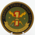 US Navy Carrier Strike Group One Commander Challenge Coin CVW-17 Naval Aviation Pre-owned